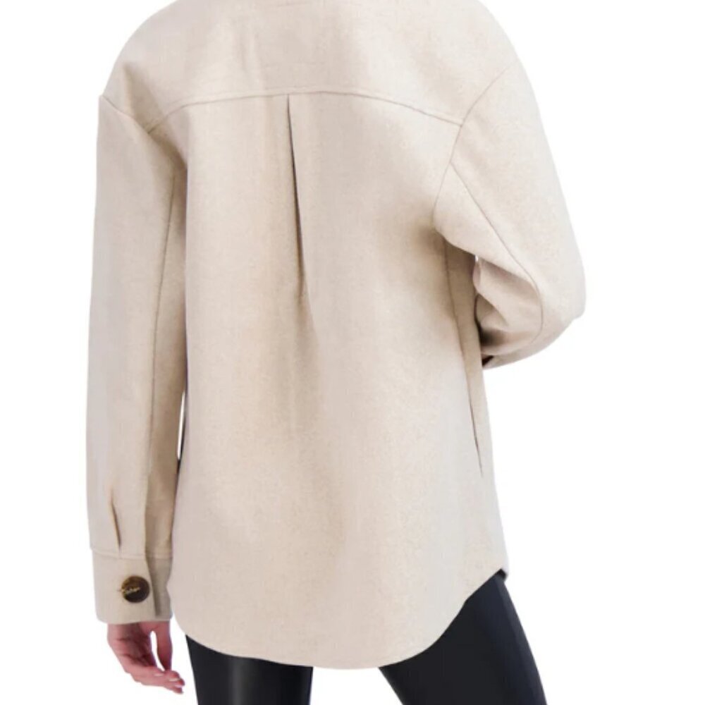 Ookie & Lala Unlined Vegan Cashmere Shacket - Picture 2 of 14